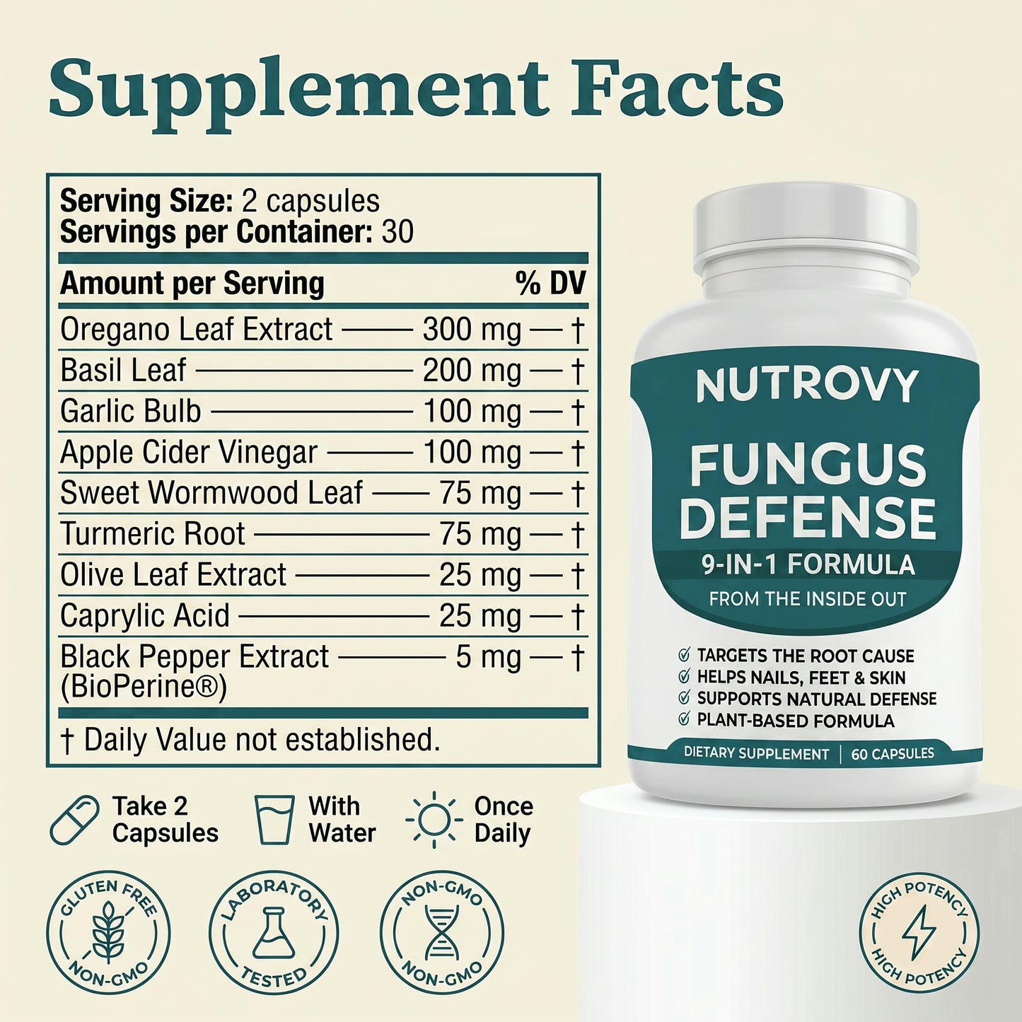 Nutrovy Fungus Defense